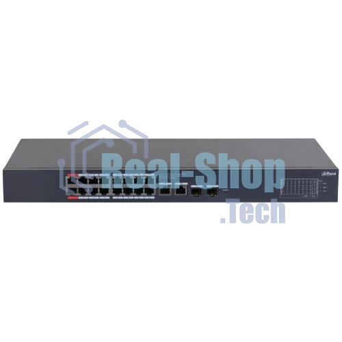 Коммутатор Dahua DH-CS4220-16GT-190, 2×1 Гбит/с + 2×1 Гбит/с Combo, управляемый
