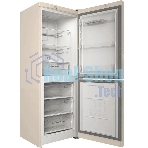 Холодильник Indesit ITR 4160 E бежевый двухкамерный 179/78л морозилка снизу
