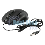 Мышь проводная Acer OMW120 черный, 2000 dpi, USB, кнопки - 6
