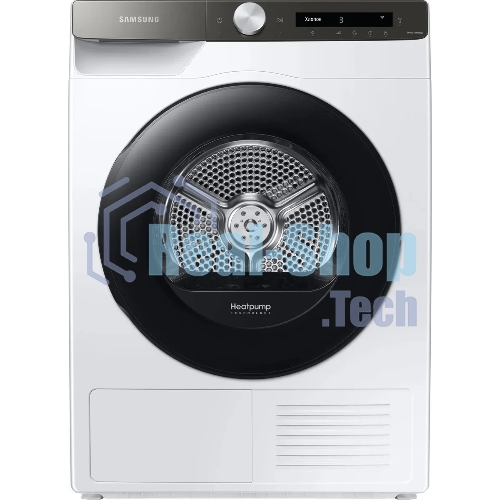 Сушильная машина Samsung DV90T5240AT/LP белый, 9 кг, сушка - тепловой насос, программ - 14, 60 x 85 x 65 см