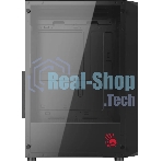Компьютерный корпус Bloody BD-CC114 черный без БП ATX 8x120мм 1xUSB 2.0 1xUSB 3.0 audio bott PSU