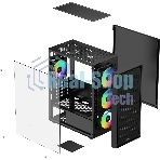Компьютерный корпус Ocypus Gaммa C50 BK ARGb, MATX, USB 3.0*1+USB 2.0*2, FRONT 3x120мм ARGb, REAR 1x120мм ARGb