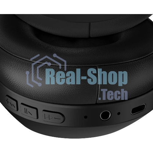 Беспроводные/проводные наушники Defender FreeMotion B490 черный, накладные, Bluetooth + проводной, складная конструкция, микрофон, до 10 ч