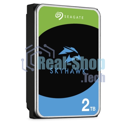 Жесткий диск HDD Seagate SkyHawk 2Tb SATA 5400 rmp 6Gb/s 256Mb 3.5