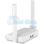 Гигабитный интернет-центр Keenetic Racer KN-4010 с Mesh Wi-Fi 6 AX3000, 2 портами Gigabit Ethernet и переключателем режима роутер/ретранслятор