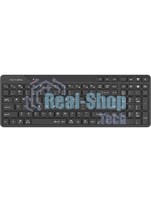 Клавиатура A4Tech FBK27C AS беспроводная, Bluetooth, радиоканал, чёрный