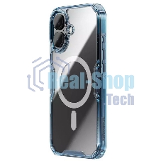 Чехол Nature TPU Pro Magnetic Case, синий, (AP iP16)