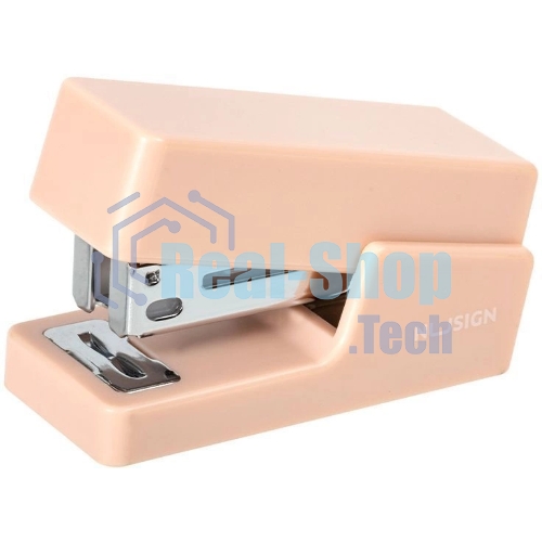 Степлер мини Deli ENS083PINK ENS083 Linfini N10 24/6 (15 листов) розовый 15 скоб, металл/пластик блистер