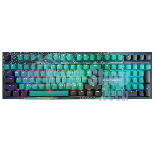 Клавиатура Raskat KM002 UV проводная, USB Type-A, зелёный (UV)
