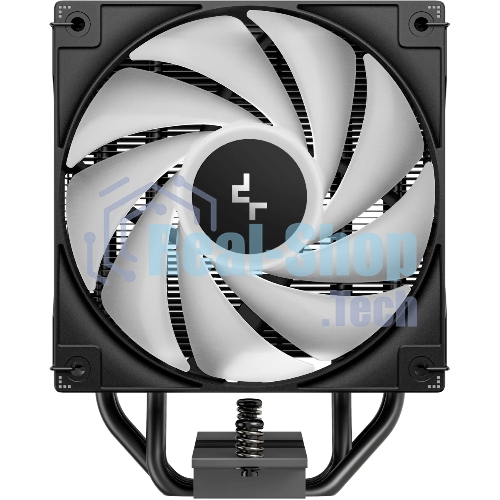 Кулер для процессора DEEPCOOL AG400 BK ARGb V2 черный 120мм алюминий+медь 2100rpm 31.6db 4-pin 220W 154мм