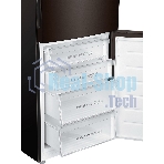 Холодильник Haier C4F740CDBGU1 графитовый двухкамерный 286/115л морозилка снизу, No Frost