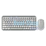 Комплект клавиатура+мышь Smartbuy 626376AG беспроводной, USB, 1000 DPI, белый