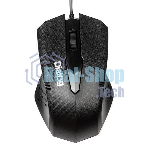 Мышь проводная Dialog Pointer MOP-09U черный, 800 dpi, USB, кнопки - 3