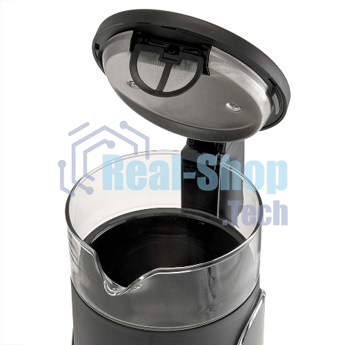 Чайник Delta Lux DE-1025 черный 2,2кВт, 1.7 л, LC