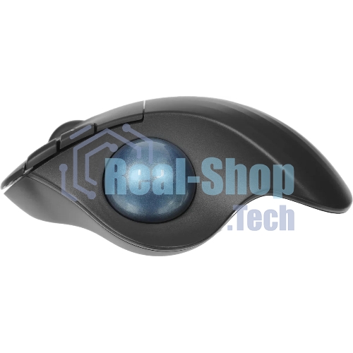 Трекбол Logitech M575S черный оптическая 2000dpi беспров. BT/Radio USB2.0 (910-007035)