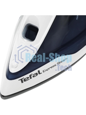 Утюг Tefal FV2837E0 синий/белый, 2400 Вт, 35 г/мин, 165 г/мин, 270 мл