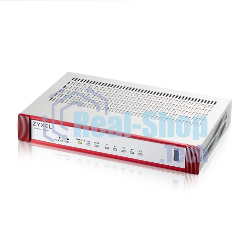 Межсетевой экран Zyxel USG FLEX 50HP, 1xRJ-45: 1G PoE+ (LAN/WAN), 4xRJ-45: 1G (LAN/WAN), 1xUSB3.0 **