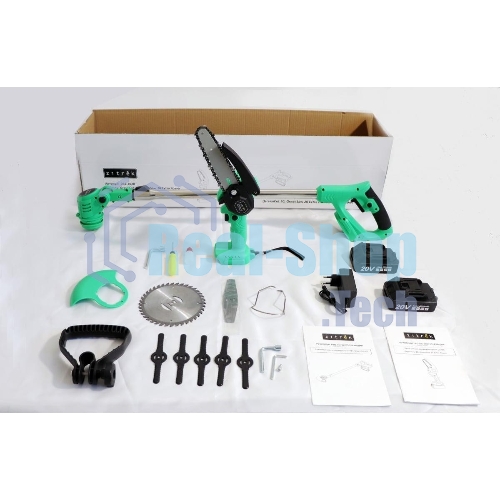 Набор аккумуляторного инструмента ZITREK (GreenCut 20, GreenSaw 20 Extra Power) 2 в 1, 2х2.0Ач