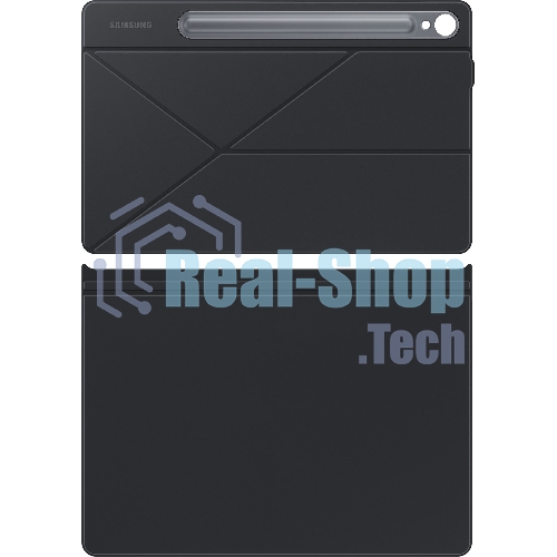 Чехол Samsung для Samsung Galaxy Tab S9 Smart Book Cover полиуретан черный (EF-BX710PBEGRU)