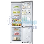 Холодильник Samsung RB37A5411SA графит двухкамерный 269/98л морозилка снизу, No Frost