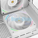 Кулер для корпуса Thermalright TL-K12RW Reverse (120x120x25mm, 4-pin PWM, ARGB, 69CFM, 27dBA, 2150RPM, White)