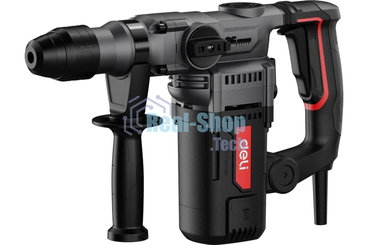 Перфоратор Deli DE-DC26-3E, SDS-plus, 1100 Вт, 5 Дж, от сети