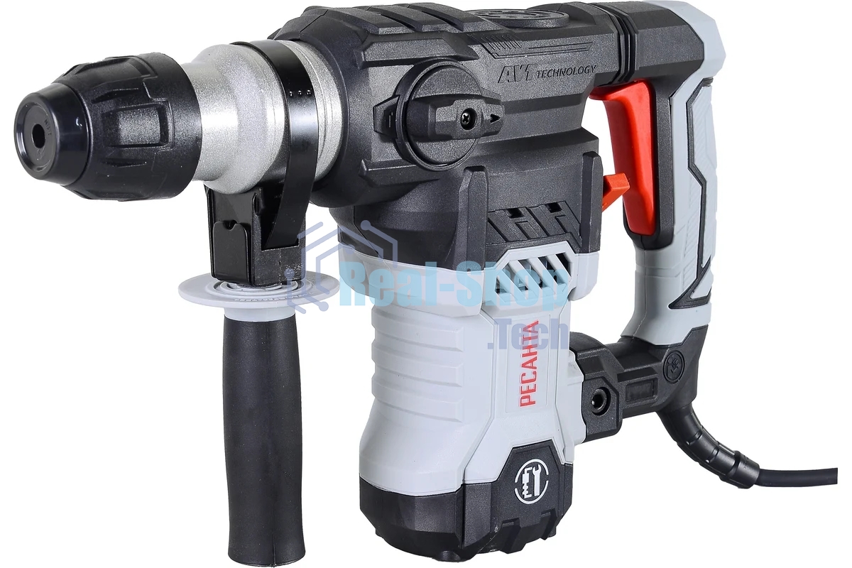 Перфоратор Ресанта П-40-1600КМ, SDS-Max, 1400 Вт, 5,2 Дж, от сети