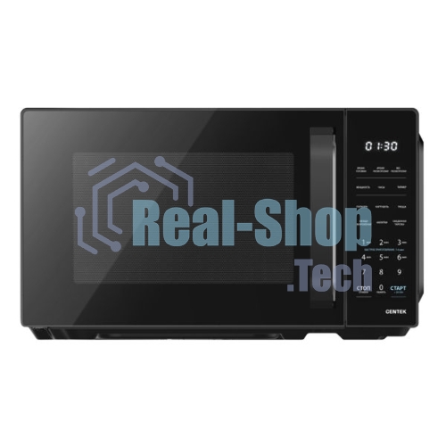 Микроволновая печь Centek CT-1551 черный, 20 л, 700 Вт, переключатели - кнопки