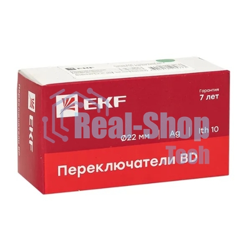 Кнопка BA31 с подсветкой 230В зел. NO IP65 PROxima EKF xb2-bw31-230-65