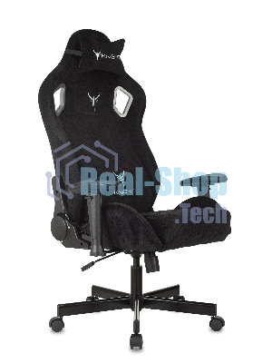 Кресло Бюрократ Knight Outrider Light-20 черный, ткань, 120 кг, механизм качания
