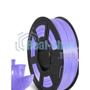 Филамент NVPrint TPU Trans. Purple для 3D печати диаметр 1.75мм длина 165 метров масса 0,5 кг