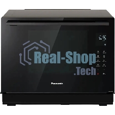 Микроволновая печь Panasonic NN-CS89LBZPE черный, 31 л, 1000 Вт, переключатели - сенсор
