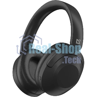 Беспроводные/проводные наушники Defender FreeMotion B490 черный, накладные, Bluetooth + проводной, складная конструкция, микрофон, до 10 ч