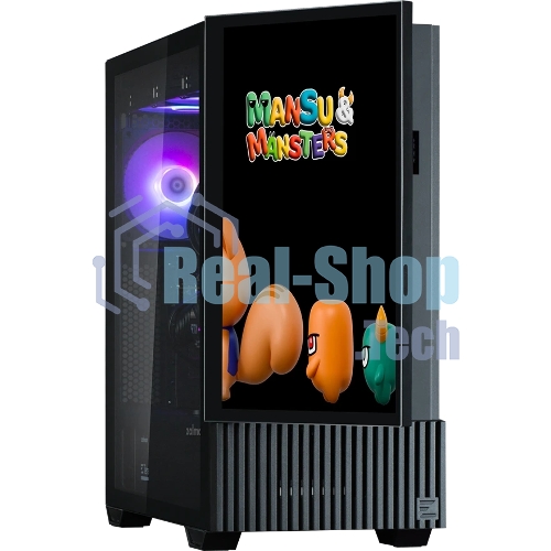 Компьютерный корпус Zalman Z10 DS без БП черный