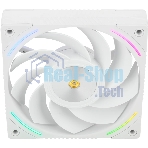 Кулер для корпуса Thermalright TL-K12RW Reverse (120x120x25mm, 4-pin PWM, ARGB, 69CFM, 27dBA, 2150RPM, White)