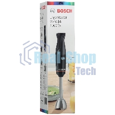 Блендер погружной Bosch MSM4B610 черный, 1000 Вт, плавная регулировка