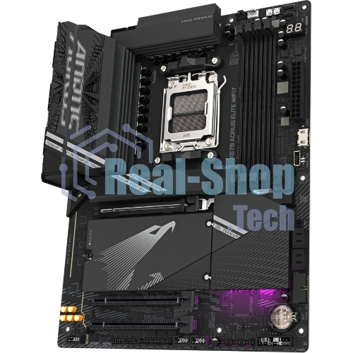 Материнская плата Gigabyte X870 AORUS ELITE WIFI7, AM5, AMD X870, 4xDDR5, 4xSATA, 4xM.2, 1xPCI-E 5.0 x16, 1xPCI-E 4.0 x4, 1xPCI-E 3.0 x2, 1xHDMI, 1x 2.5Gb LAN, 4xUSB-A 3.2 Gen 1, 2xUSB-A 3.2 Gen 2, 4xUSB-A 2.0, 2xUSB-C 4.0, 2x3.5 мм, 7.1, ATX