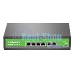 Коммутатор Digma DSP204F-2F-T80 V1, 6×100 Мбит/с, неуправляемый