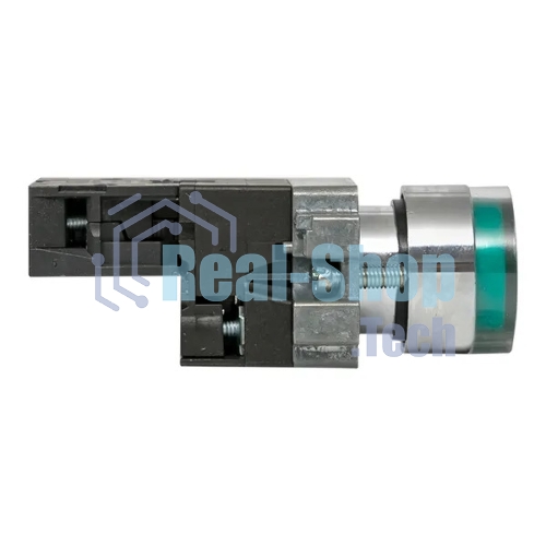 Кнопка BA31 с подсветкой 230В зел. NO IP65 PROxima EKF xb2-bw31-230-65