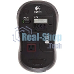 Мышь беспроводная Logitech B175 черный, 1000 dpi, радиоканал, USB, кнопки - 3
