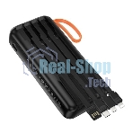 Портативный аккумулятор HOCO (6942007653374) J151A 20000mAh 1USB+1Type-C 2.0A, черный