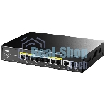 Коммутатор Cudy GS1010PE (L2) 10x1 Гбит/с 8PoE+ 120W неуправляемый