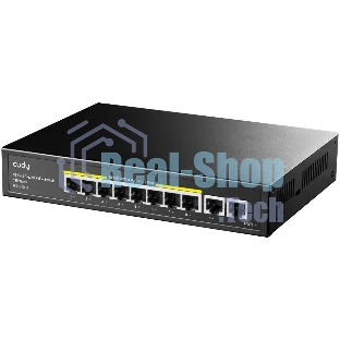 Коммутатор Cudy GS1010PE (L2) 10x1 Гбит/с 8PoE+ 120W неуправляемый