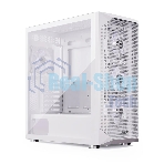 Компьютерный корпус ABR Quantum белый (1хUSB Type-C, 2хUSB 2.0, HD Audio, 4xRGb Fan, ATX, E-ATX)
