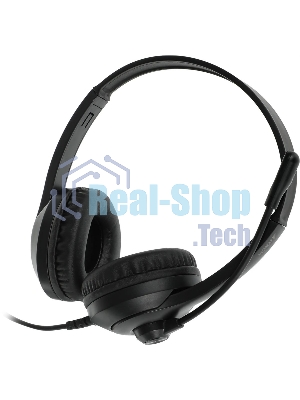 Гарнитура A4Tech Fstyler FH100U чёрный, проводная