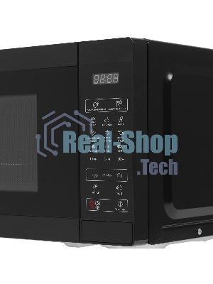 Микроволновая печь Sharp R-6800RK черный, 20 л, 800 Вт, переключатели - сенсор