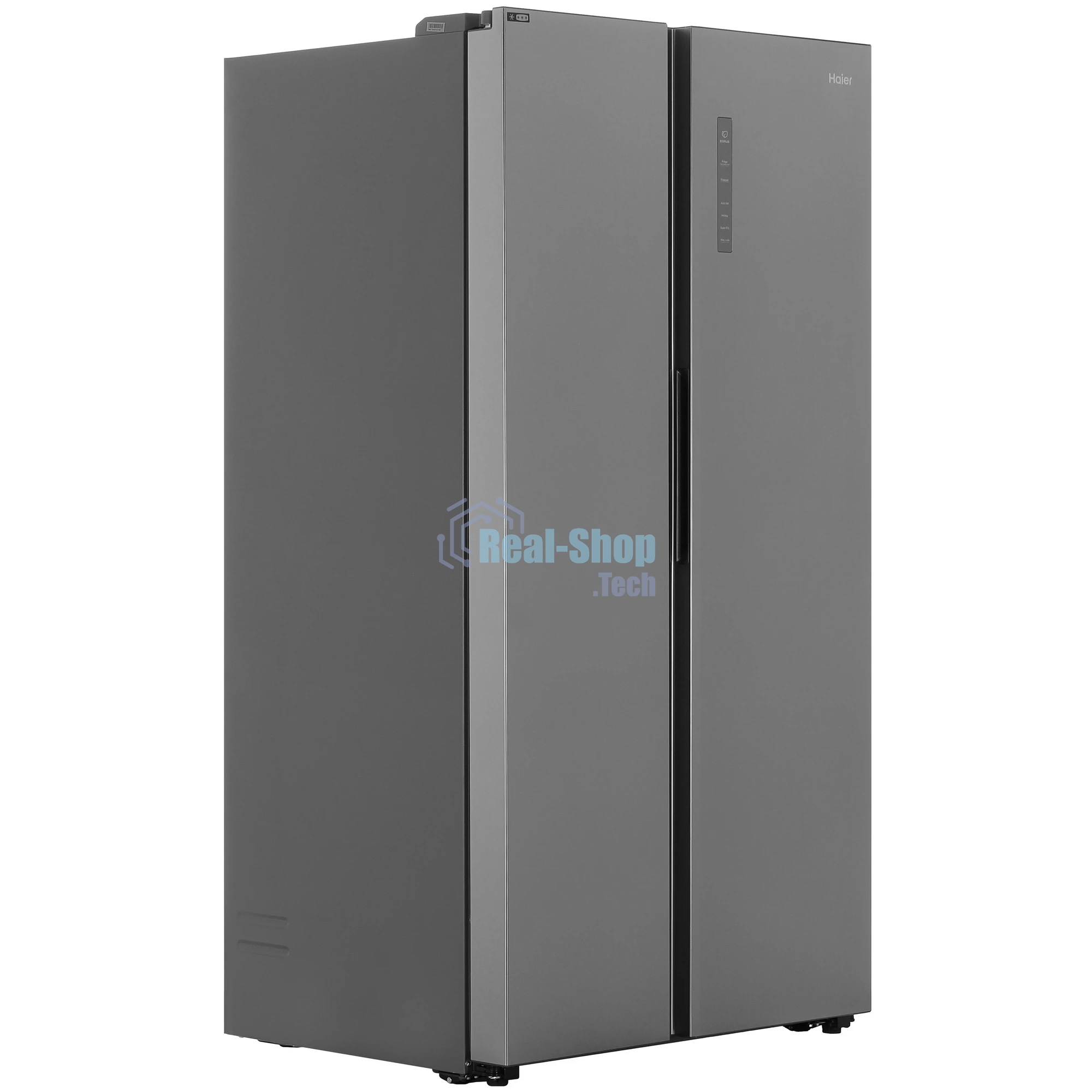 Холодильник Haier HRF-600DM7ERU серебристый двухкамерный 388/210л морозилка сбоку, No Frost, Side by Side