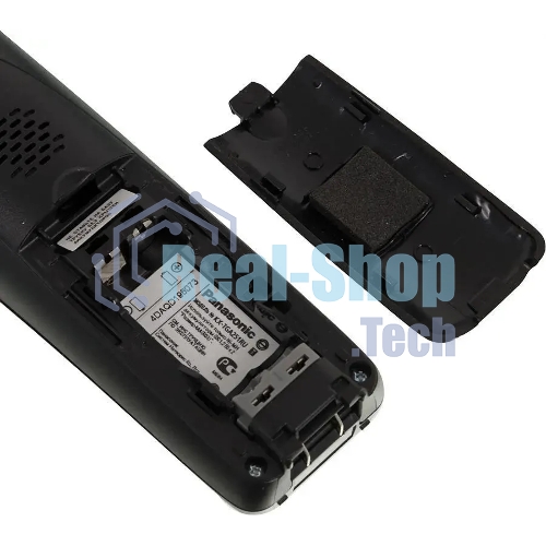Телефон беспроводной (DECT) Panasonic KX-TG2521RUT (титан) АОН, Caller ID,спикерфон,голосовой АОН,полифония,цифровой автоответчик