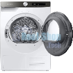 Сушильная машина Samsung DV90T5240AT/LP белый, 9 кг, сушка - тепловой насос, программ - 14, 60 x 85 x 65 см