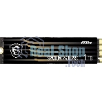 Накопитель SSD MSI SPATIUM M480 PRO, 1000Gb, M.2 2280, PCIe 4.0 x4, NVMe, R/W 7400/6000